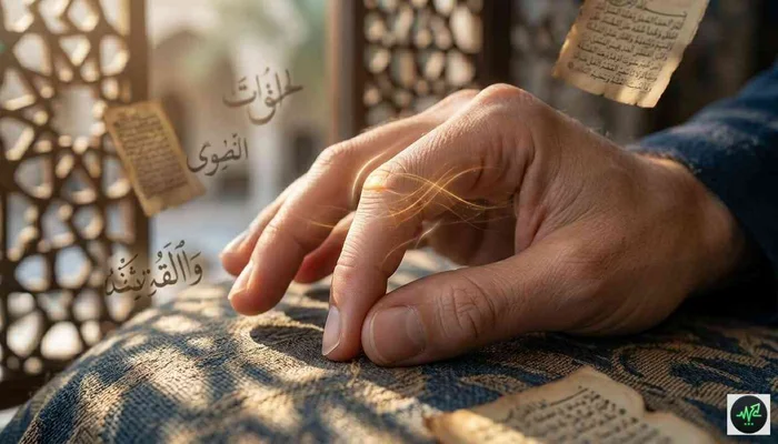 Islamic perspective on using finger joints for focus
