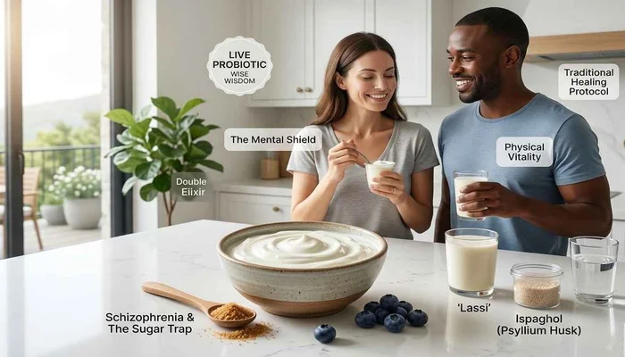 Traditional Yogurt and Lassi healing protocol for mental and physical vitality